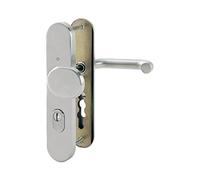 Hoppe Garniture de rechange de sécurité Paris - ö Norme Distance 88 mm, plaque longue Profil Protection pour épaisseur de porte 62-72 mm avec Kern Cylindre, classe 3, 1 pièce, 3893861