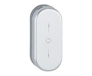 Hoppe HOPPE FT Rosace ovale pour cache, RH12, U26SV, couverture coulissante, anodisé couleur naturelle Quantité:1