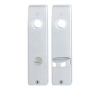 Hoppe Hoppe paire de blindages courts 202KP/AP aluminium. Bain F1 SK/OL Quantité:1