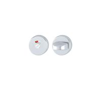 HOPPE Rosaces condamnation 53 mm - Argent - Paire