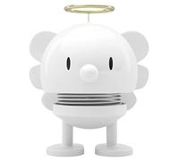 Hoptimist - Figurine Angel Bumble - Décoration scandinave blanche 4,5 x 5,8 x 7,5 cm - Idée cadeau
