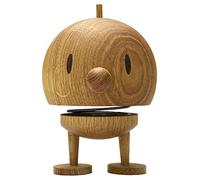 Hoptimist Figurine Bumble M en chêne à secouer H10.7 cm