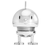 Hoptimist Bumble, Figurine à secouer, décoration scandinave pour Le Salon, Le Bureau, Le Bureau, l'entrée, la Salle de Bain, Moderne & scandinave, Super Cadeau, 4,5 x 5,8 x 7,6 cm, Small, Chrome