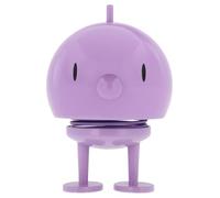 Hoptimist Bumble, Figurine à secouer, décoration scandinave pour Le Salon, Le Bureau, l'entrée, la Salle de Bain, Super Cadeau, 7,4 x 8,5 x 10,5 cm, Medium, Lavender