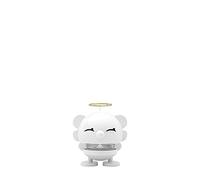 Hoptimist Décoration de Noël Baby Santa Snowman Ø 5 x H 8 cm - Plastique, Métal, Feutre, Fabriqué à la main au Danemark