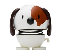 Hoptimist Figurine Chien 6,9 cm Blanc