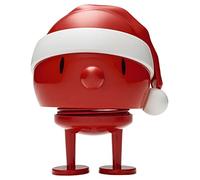 Hoptimist Figurine Santa Bumble Design Nordique Rouge Taille M Décoration Scandinave 9,1 x 8,8 x 10,5 cm