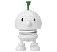 Hoptimist Golf Bumble - Wobbly Figure Decoration for Golf Fans and Sports Enthusiasts - Scandinavian Desk and Office Gadget - Fun Gift for Players and Coaches - 7.5 x 5.8 cm - Small - Yellow
