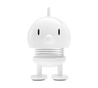 Hoptimist Figurine Bumble à secouer – Décoration scandinave XS Blanc 4 x 3,5 x 5,8 cm