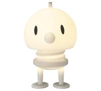 Hoptimist Lampe Lampe LED douce, lampe de chevet tactile, lampe de table sans fil, rechargeable et à intensité variable, design danois, 15 x 15 x 23 cm, XL, blanc