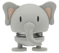 Hoptimist Soft Éléphant 6,5 x 7,3 x 6 cm S Gris
