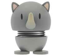 Hoptimist Soft Rhinocéros 6,1 x 5,2 x 6,4 cm S Gris