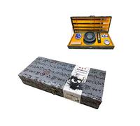 HorBous Ensemble de Calligraphie Chinoise en Coffret 10PCS (4 Pinceaux de Calligraphie Chinoise+1 Sceau+1 Tampons Encreur+1 Pierre à Encre+1 Bâton d'Encre+1 Support à Pinceaux+1 Petit Bol pour Laver