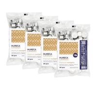 Horeca Candles - Lot de 200 Bougies Chauffe-plat - Longue Durée 8 Heures - Blanc - Sans Parfum - Bougies pour Décoration d'intérieur, Mariage, Parities