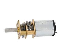 Horett 12FN20 DC 6 V Moteur à Engrenages de Robot Motoréducteur Motoréducteur 10 Tr/min Moteur à Engrenages de Réduction Actionneur Linéaire 3 X 10 Mm Arbre Sortie Tige Filetée