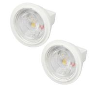 Horett Ampoules de Projecteur LED MR11, AC12V 3W 300LM, Angle de Faisceau | Aluminium plaqué Plastique et PC, éclairage Paysager, Présentoirs de Vente au Détail, compatibilité des Luminaires AC12V,