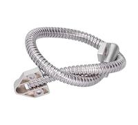 Horett Boucle de Porte de Contrôle D'accès 424 Mm en Acier Inoxydable 304 | Manchon Flexible à Col de Cygne, Têtes en Alliage de Zinc, Protecteur de Câble, Résistant aux Intempéries, Systèmes de
