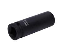 Horett Douille à Choc à Paroi Mince de 19 Mm, Entraînement 1/2 Pouce, 6 | Acier CR-MO, Finition Phosphatée, Entretien Automobile, Utilisation à Forte Torsion, Fixations de Véhicules, Tâches Lourdes