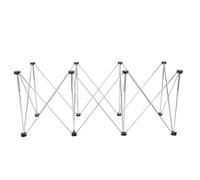 Horett Établi Pliable en Forme D'araignée, Support de Travail Pliable, capacité de 800 Kg, en Acier Inoxydable, Assemblage Rapide avec Sac Rangement pour le Travail du Bois, la Coupe