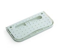 Horett Étagère à Chaussures Murale, Pliable, 11 X 5,7 X 0,8 Po | Matériau PP, Support Adhésif ou à Clous, Gain de Place Pliable, Utilisation dans la Salle de Bain et L'entrée, Organisateur