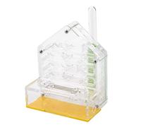 Horett Ferme de Fourmis en Acrylique, de Bricolage Résistant aux Fuites 4,7 | Formicarium en Acrylique, Filet Respirant, Joint sécurisé, éducation Scientifique, Tuyau D'aspiration, Tube à Essai Inclus
