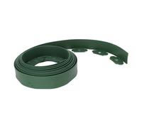 Horett Kit de Bordure Paysagère Bordure de Jardin en Polyéthylène 5 M (5 | Bordure de Pelouse sans Creuser, Polyéthylène, Pointes de 20 Cm, Résistante à la Lumière du Soleil et à la Pluie, Parterres