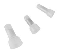 Horett Kit de Bornes à Sertir en Fil D'aluminium, Connecteurs à Embout | Assortiment D'épissures Bout à Bout de Calibres 22-16, 16-14, 12-10, Connecteurs électriques Anticorrosion, pour le Câblage