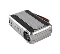 Horett Mini Souffleur à Jet, 60 W, 4 Vitesses, Batterie Externe à Lumière | Dépoussiéreur D'air électrique, Simili Cuir en Plastique, Caméra pour Clavier de Voiture, Entretien de la Neige, Batterie