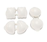 Horett Moule de Presse à à la Main, Mini Presse-pâte pour la Cuisson de | Ensemble de Machine à de Poche, Matériau ABS de qualité Alimentaire, Formes Rectangulaires en Demi-cercle, pour Biscuits,