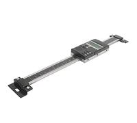 Horett Pied à Coulisse Numérique Vertical Règle de Lecture Linéaire Numérique Outil de Mesure 0-150 Mm 0,01 Mm LCD Pouce Réglage du Zéro Métrique Transmission Données à Distance avec