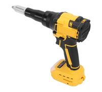 Horett Pistolet à Riveter sans Fil, sans Balais, Force de Traction 2248 LB | Riveteuse Automatique, ABS, Utilisation en Atelier, Lampe de Travail LED, Convient aux Rivets , 3/32 à 1/5 Pouces