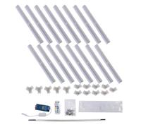 Horett Plafonnier LED RVB Hexagonal avec Télécommande pour Jeux de Garage