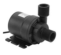Horett Pompe à Eau sans Balais DC12V 30W, Hauteur de Levage de 8m, à | Pompe Submersible, Métal ABS, étanche, Fontaines, Aquariums, Culture Hydroponique, Compatible avec les Tuyaux, Sortie