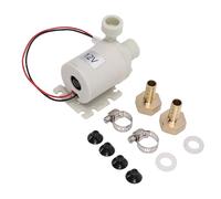 Horett Pompe de Circulation d'eau Pompe à Eau sans Balais de Surpression Submersible 8 L Min Tête Filetage Mâle 1 2 Pouces Raccords en Laiton 10 Mm avec Connecteur Mâle à 2