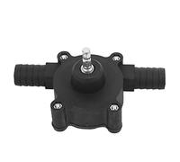 Horett Pompe de Forage Pompe de Transfert D'eau Mini Auto-amorçante Portable Noire Forage électrique à Main Arbre Hexagonal ABS 20 à 40 L par Minute pour Perceuse