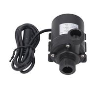 Horett Pompe Submersible 200GPH Pompe à Eau 800L H à Eau D'Aquarium Silencieuse 5M Ascenseur 20mm Entrée Sortie DC12V avec Conception Détachable pour Fontaine Hydroponique