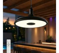 Horevo 24W Étanche Suspension LED 28cm pour îlot de Cuisine