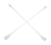 HORIALENCE 2 Pièces Baguette pour Tirer Rideaux en PP Robuste Poignée Élégante, Accessoire pour Stores et Rideaux de Fenêtre Facile à Manipuler
