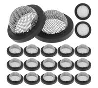 HORIALENCE 20pièces Crépine pour Tuyau de Jardin Joint Plat Étanche Filtre à Débris pour Arrosage Remplacement Facile