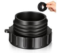 HORIALENCE Adaptateur IBC pour Réservoir Filetage Fin et Grossier, Connecteur en Plastique Résistant à l'usure, pour L'irrigation de Jardin et Compatible Sandales Femme