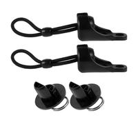HORIALENCE Tendeurs Élastiques à Boule pour Store Enrouleur, Kit de Remplacement avec Vis et Bouchons en Caoutchouc, 1 Set, ABS, pour Filet de Protection Solaire, Sécurise Les Rideaux
