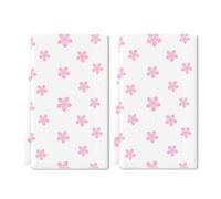 Horienteeon Sakura Lot de 2 torchons de cuisine à séchage rapide Motif fleurs printanières 60 x 40 cm