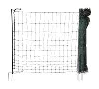 horizont EasyLine Clôture pour chien 25 m 105 cm de haut avec 7 piquets en PVC sans électricité