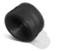 horizont Filet de Protection pour étang à Mailles Fines 4 x 10 m - Noir - 18 x 18 mm - Indéchirable et résistant aux intempéries - Filet de Protection Contre Les Oiseaux, Les Oiseaux de Proie