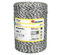 horizont TURBOMAX Fil métallique, 200-1000 m, 9 conducteurs | Fil métallique pour clôture électrique, matériau conducteur Longueur de bobine : 1000 m