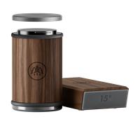 HORL®3 Noyer, Aiguiseur Couteau avec un angle d'aiguisage de 15° & 20° degré, bois massif noyer