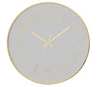 Horloge 3D ""Laure"" gold D30cm - Atmosphera Créateur d'intérieur