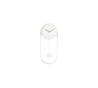 - Horloge à balancier pendulum design Charm - H. 50 cm - Blanc - Charm