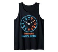 Horloge à Cocktail « Every Hour is Happy Hour » Débardeur