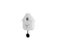 Horloge à coucou - FISURA - Blanc - 21,5 cm - ABS - Design contemporain